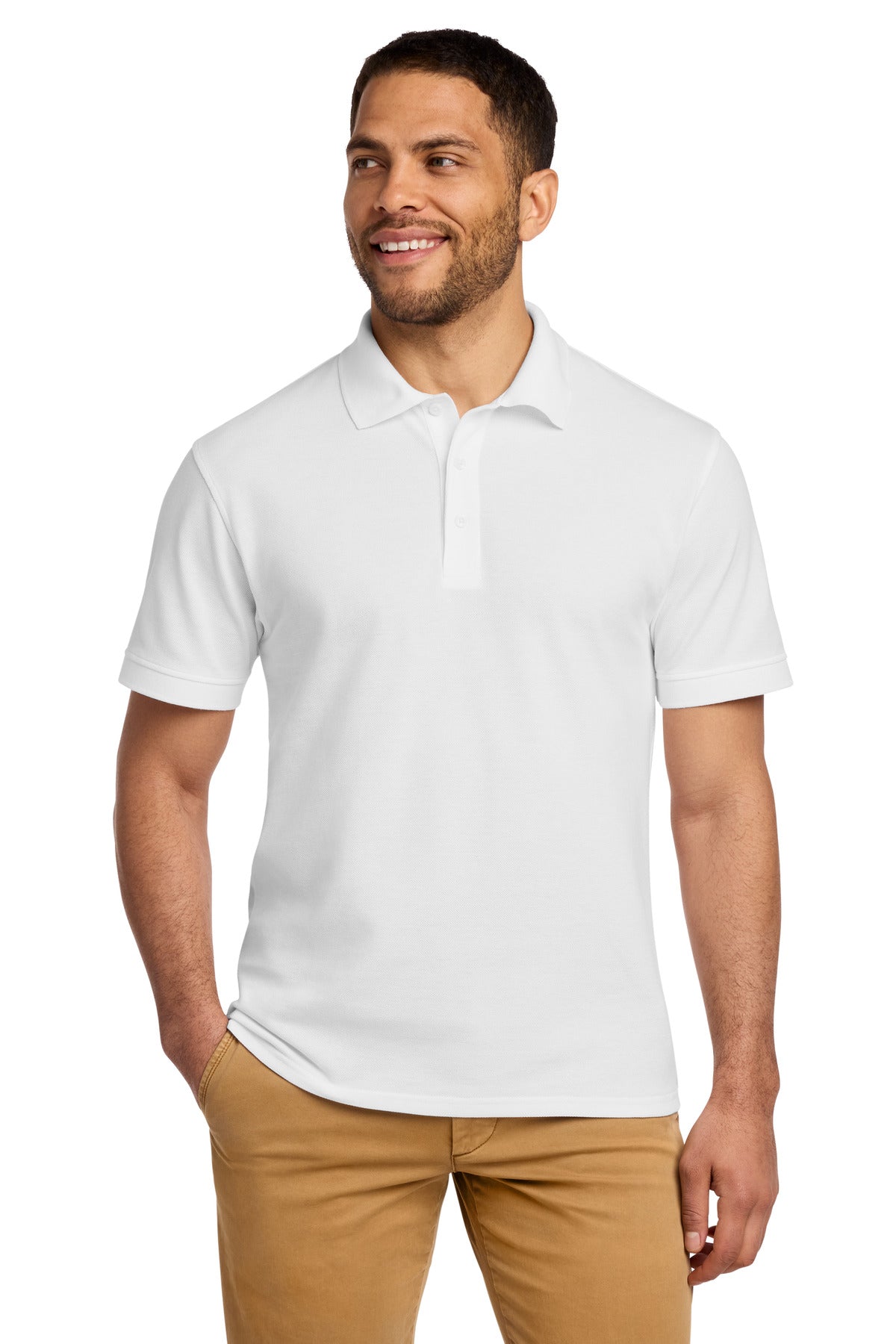 Port & Co™ Combed Ring Spun Pique Polo. KP1500