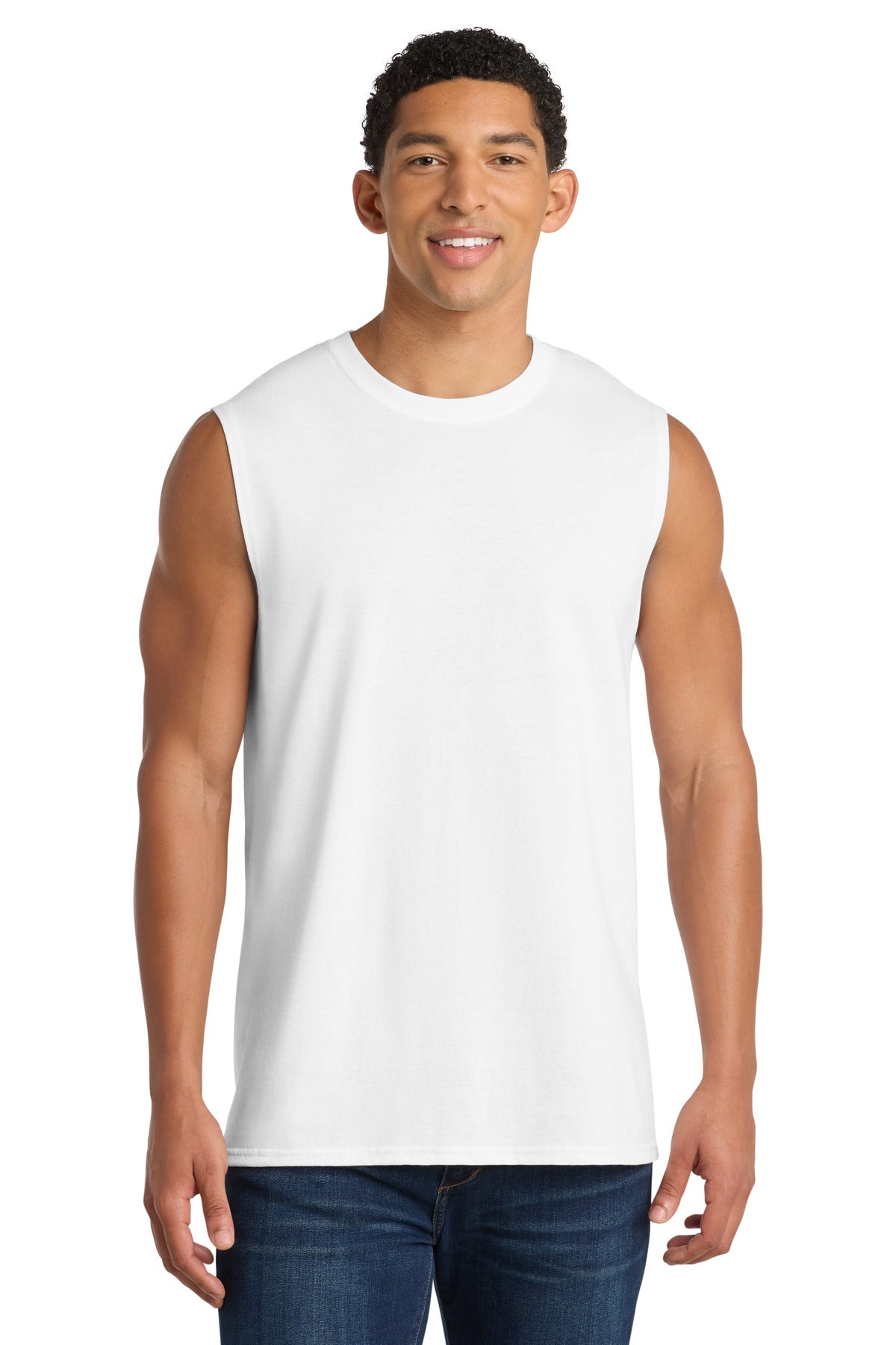 Port & Co™ Core Cotton Sleeveless Tee. PC54SL