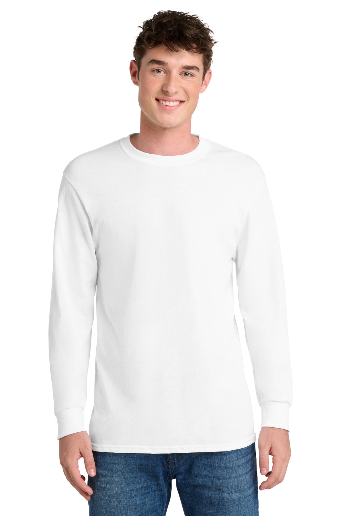 Port & Co™ Tall Long Sleeve Core Blend Tee. PC55LST