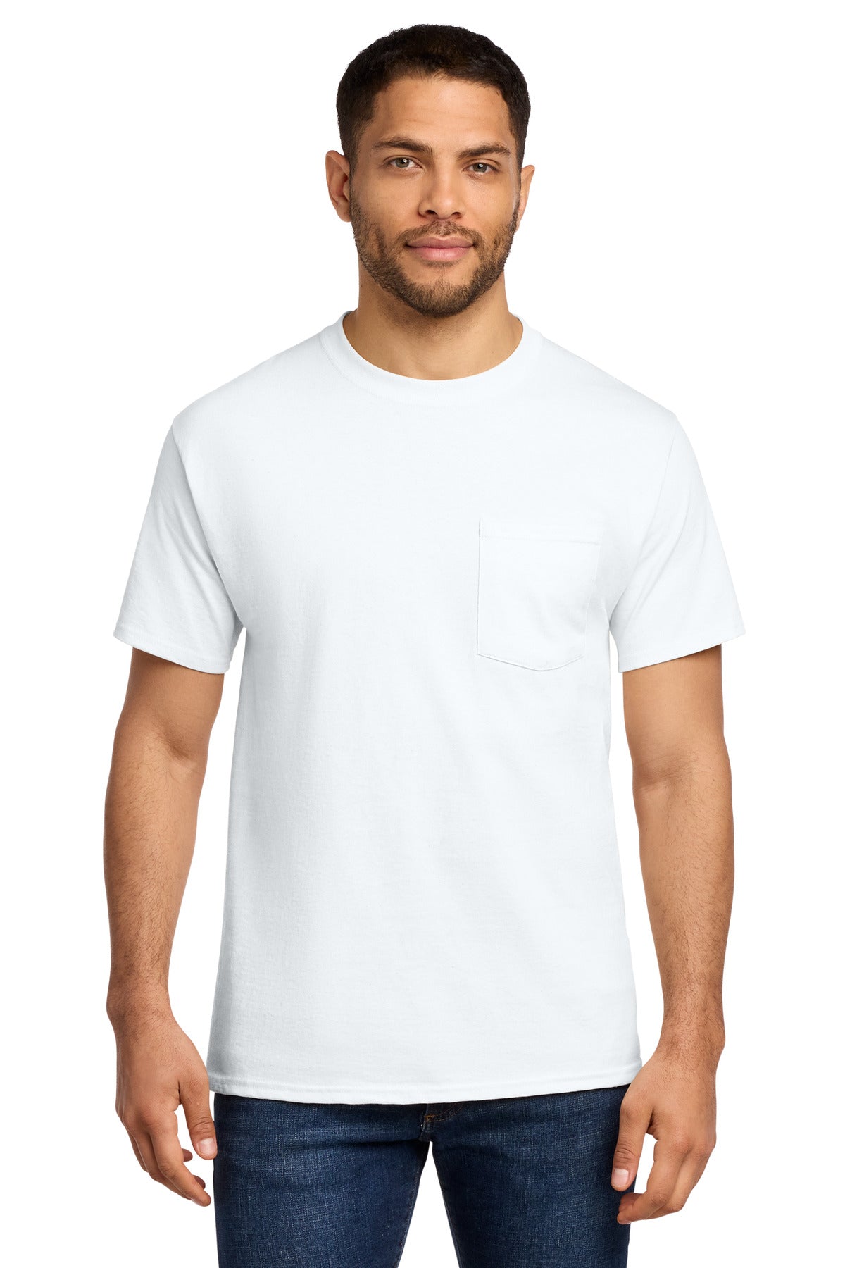 Port & Co™ Essential Pocket Tee. PC61P