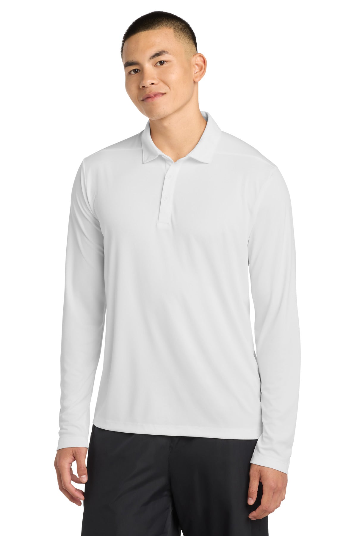 Sport-Tek ® Posi-UV® Pro Long Sleeve Polo. ST520LS