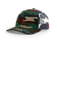 Richardson Printed Mesh Trucker 112PM
