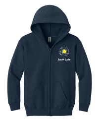 Youth: Full Zip Hooded Sweatshirt (Elementary)