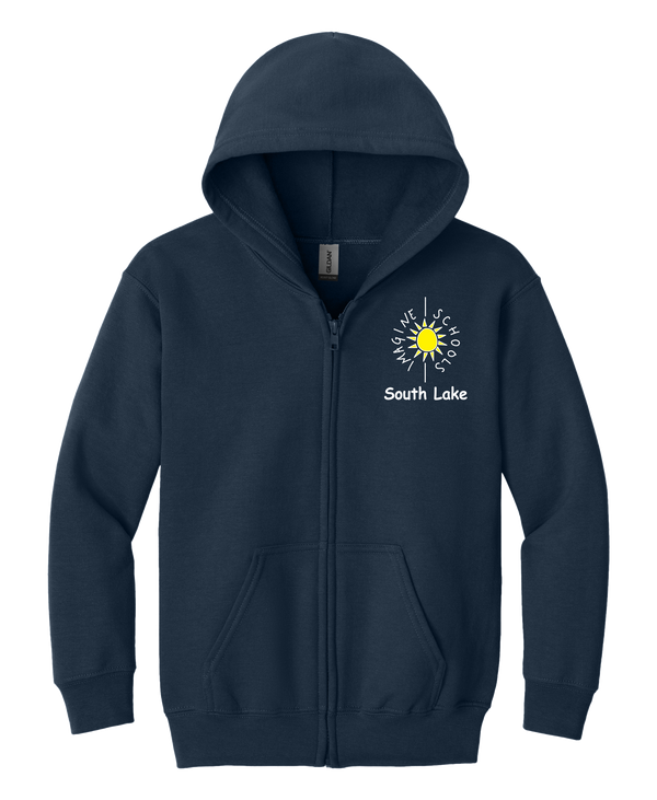 Youth: Full Zip Hooded Sweatshirt (Elementary)