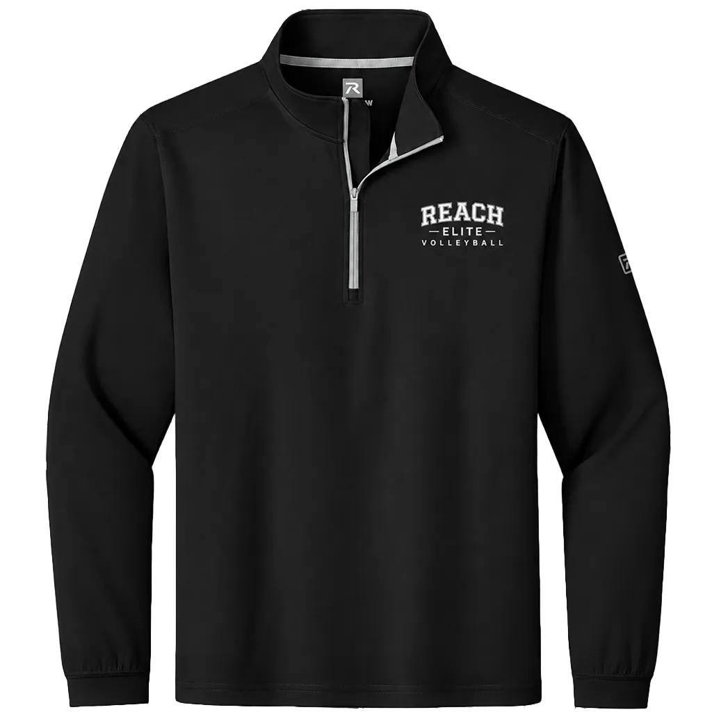 Embroidered Reach Elite 1/4" Sleeve Performance Pull Over