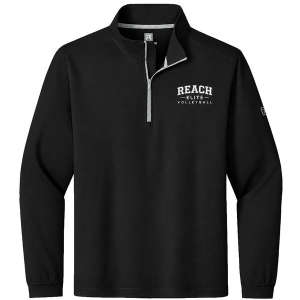 Embroidered Reach Elite 1/4" Sleeve Performance Pull Over