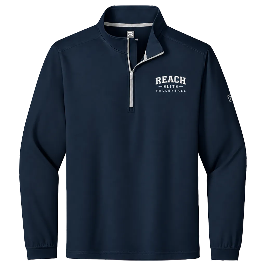 Embroidered Reach Elite 1/4" Sleeve Performance Pull Over