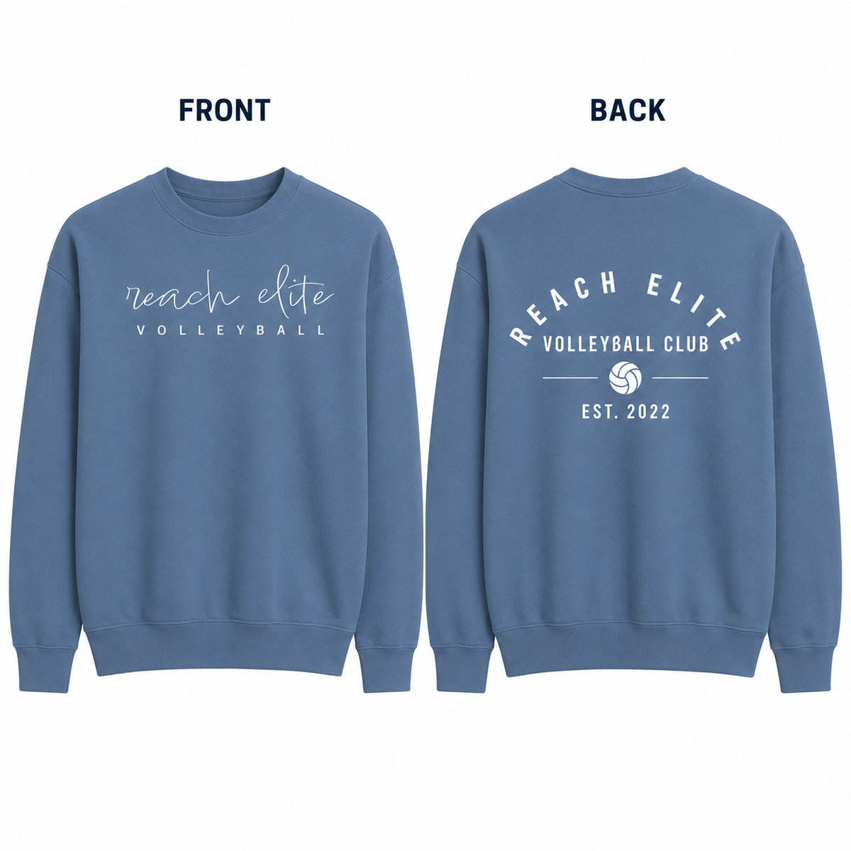 Reach Elite Volleyball Cozy Crewneck