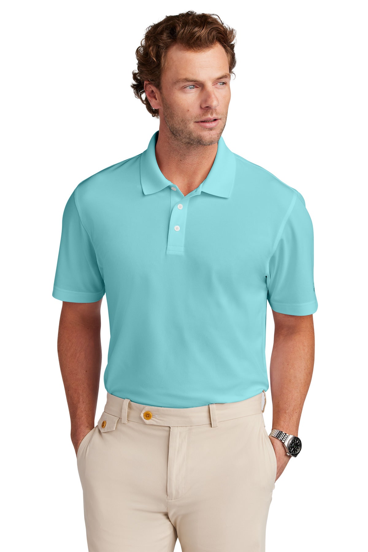 Brooks Brothers® Mesh Pique Performance Polo BB18220