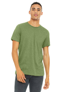 BELLA+CANVAS ® Unisex Heather CVC Short Sleeve Tee. BC3001CVC