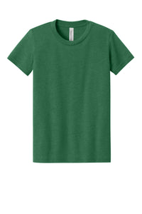 BELLA+CANVAS® Youth Heather CVC Tee BC3001YCVC
