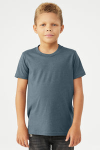 BELLA+CANVAS® Youth Heather CVC Tee BC3001YCVC