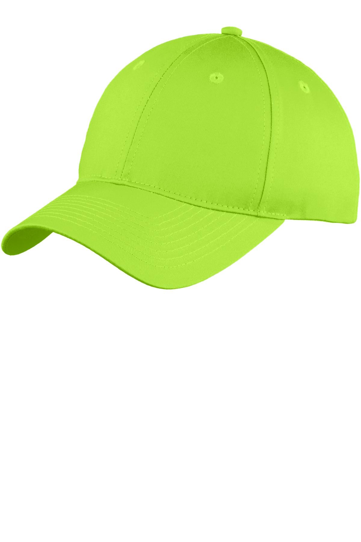 Port Authority® Six-Panel Unstructured Twill Cap. C914