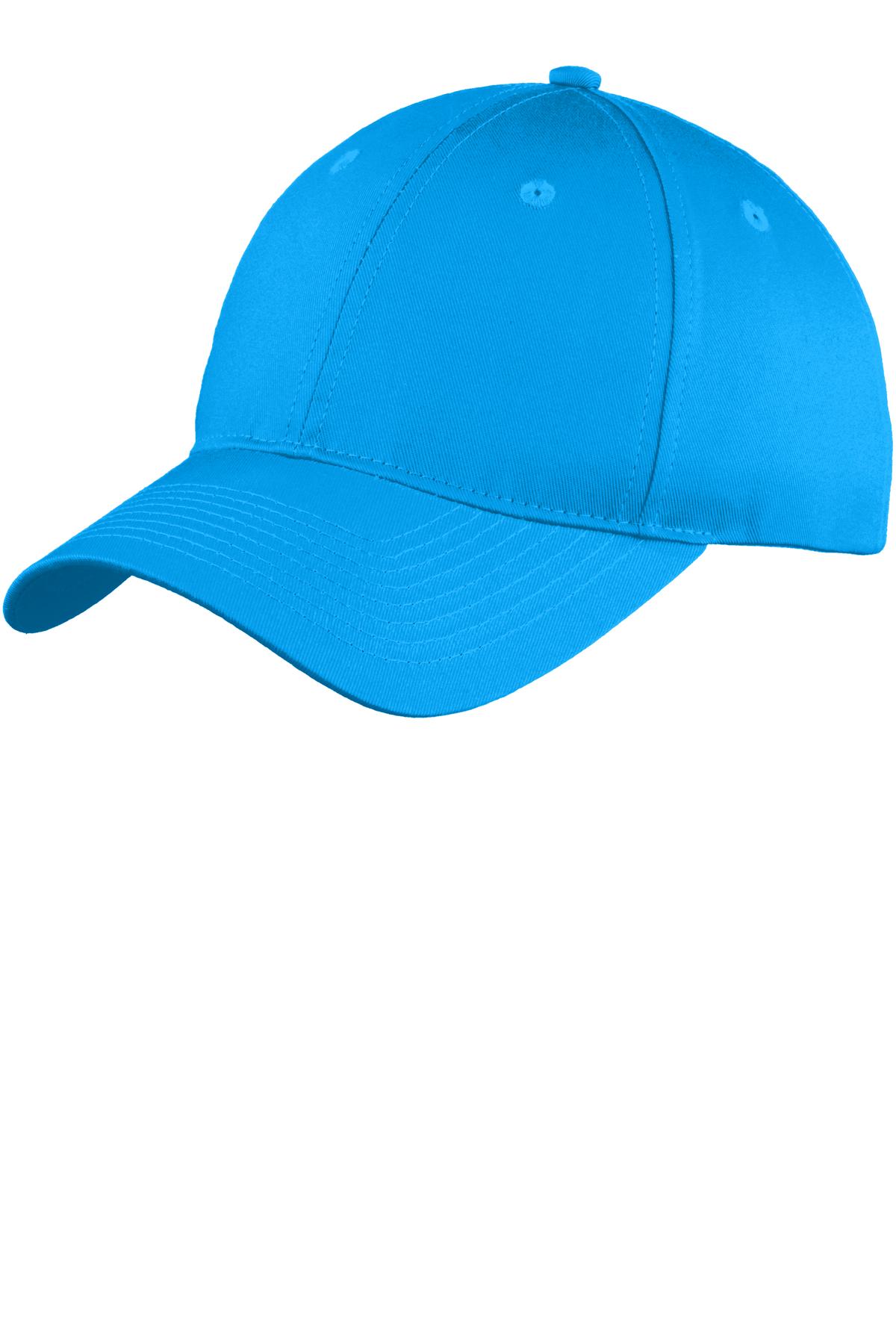 Port Authority® Youth Six-Panel Unstructured Twill Cap. YC914