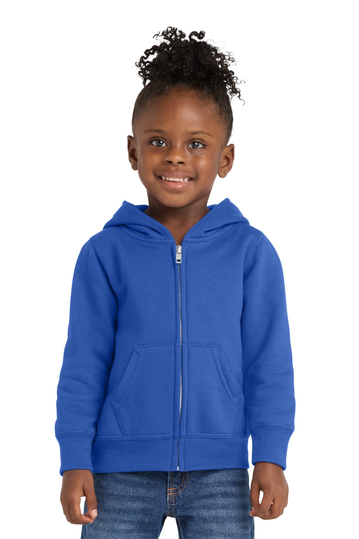 Port & Co™ Toddler Core Fleece Full-Zip Hooded Sweatshirt. CAR78TZH