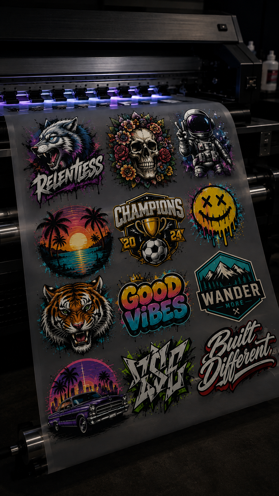 DTF
Gang Sheets