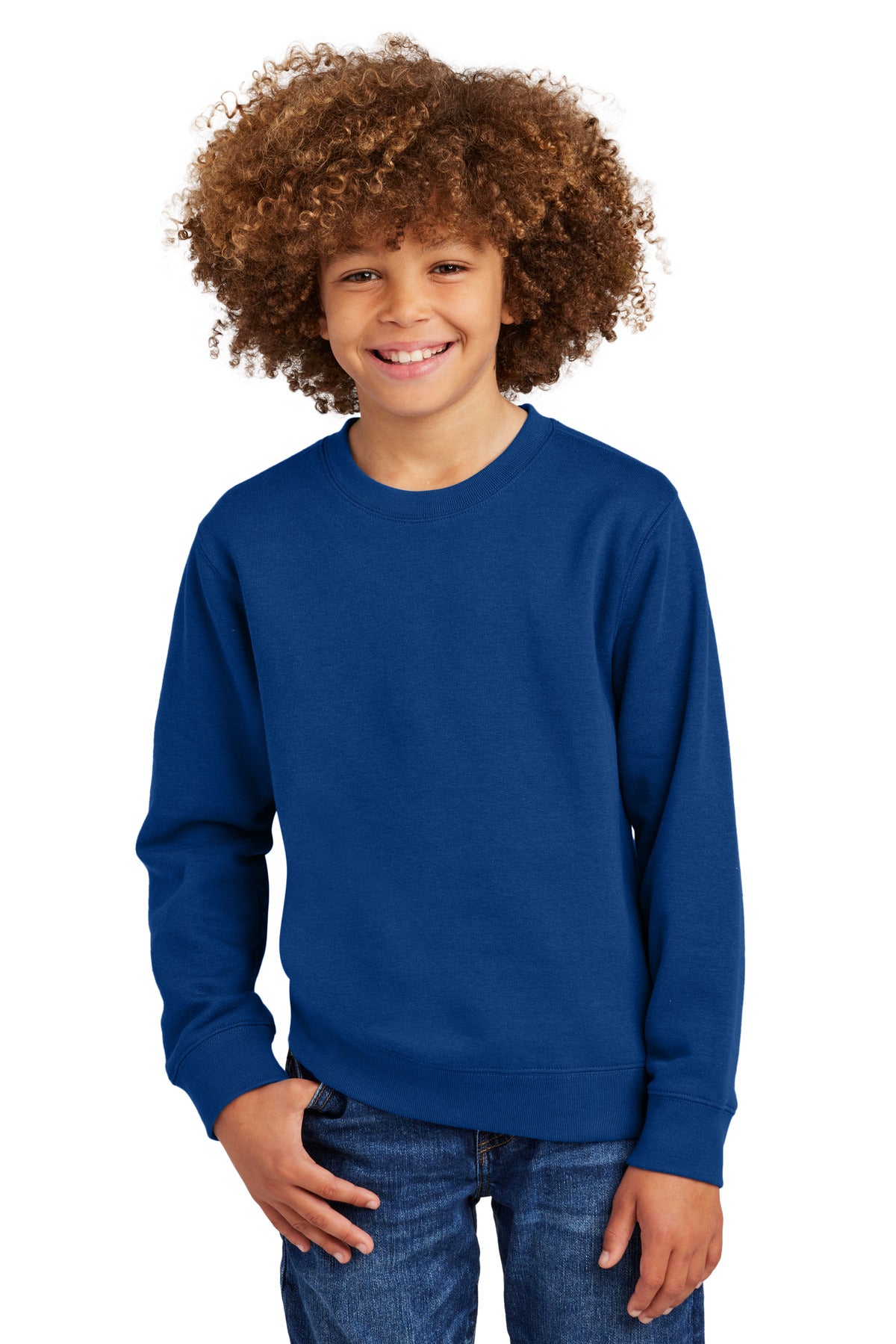 District® Youth V.I.T.™ Fleece Crew DT6104Y