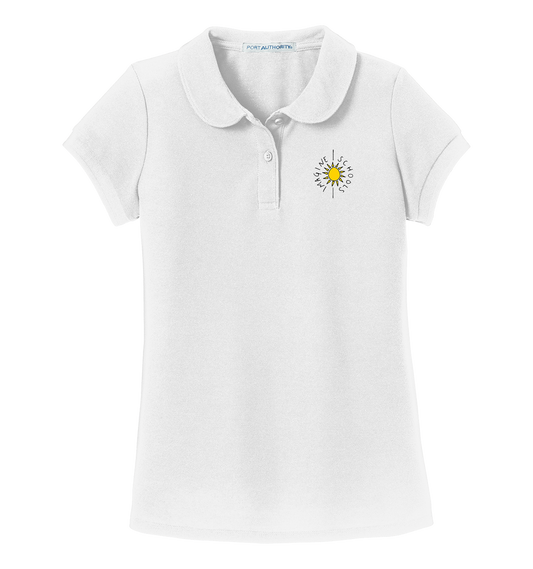 Elementary - Girls Silk Touch ™ Peter Pan Collar Polo