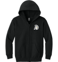 Adult: Heavy Blend Full Zip Hooded (Middle School)
