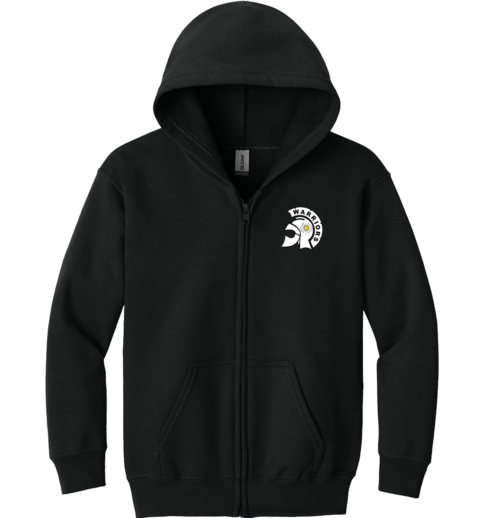 Adult: Heavy Blend Full Zip Hooded (Middle School)