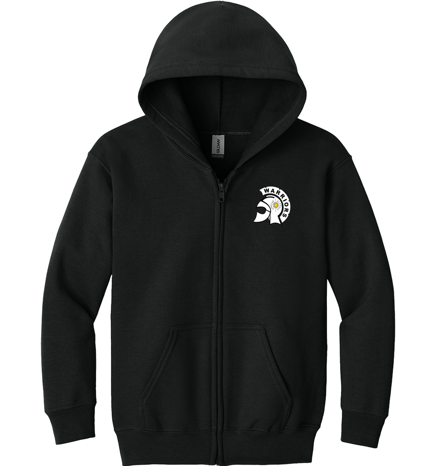 Adult: Heavy Blend Full Zip Hooded (Middle School)