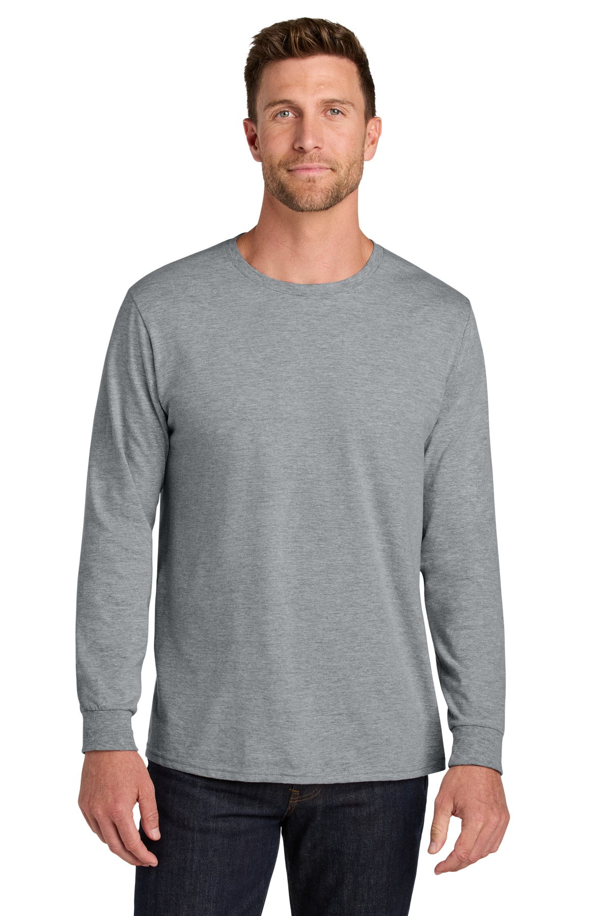 Jerzees Ultimate™ Unisex Ring Spun Long Sleeve T-Shirt IC46L