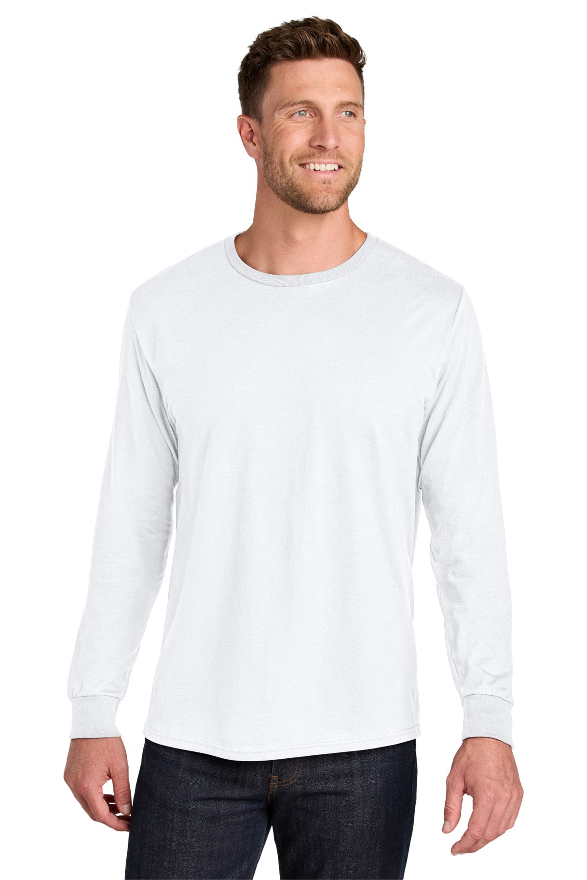 Jerzees Ultimate™ Unisex Ring Spun Long Sleeve T-Shirt IC46L