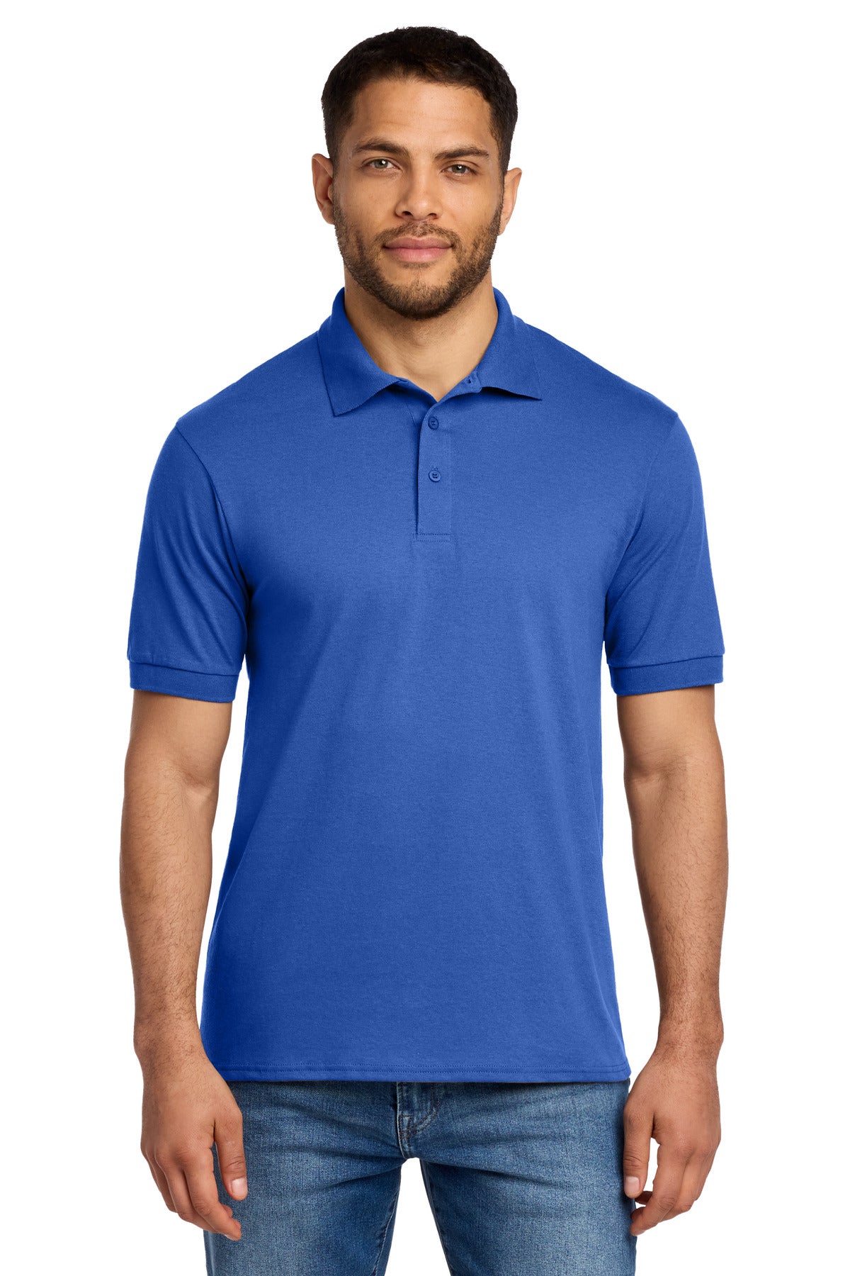 Port & Co™ Tall Core Blend Jersey Knit Polo. KP55T