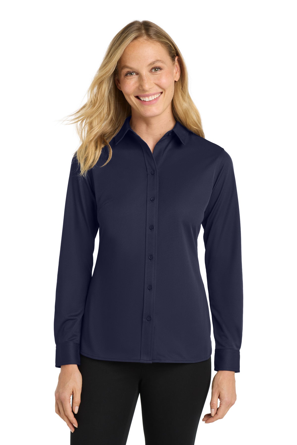 Port Authority® Women's Dimension Knit Dress Shirt. L570