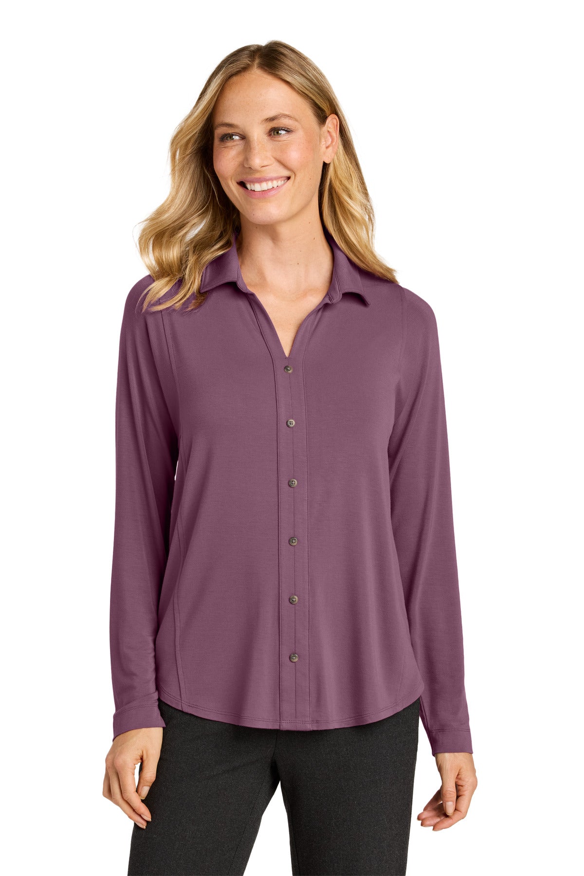 Port Authority® Women's Luxe Knit Button Tunic LK5602