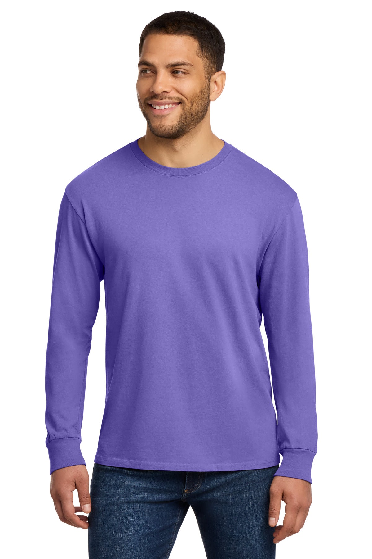 Port & Co™ Beach Wash® Garment-Dyed Long Sleeve Tee PC099LS