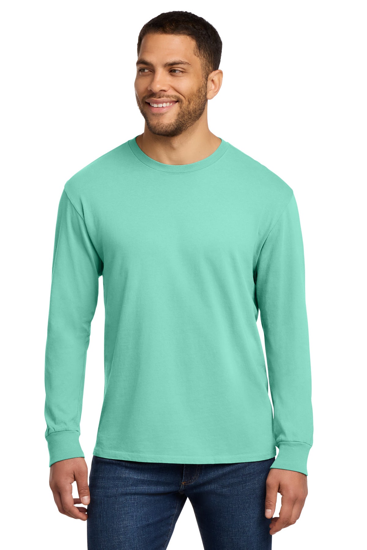 Port & Co™ Beach Wash® Garment-Dyed Long Sleeve Tee PC099LS