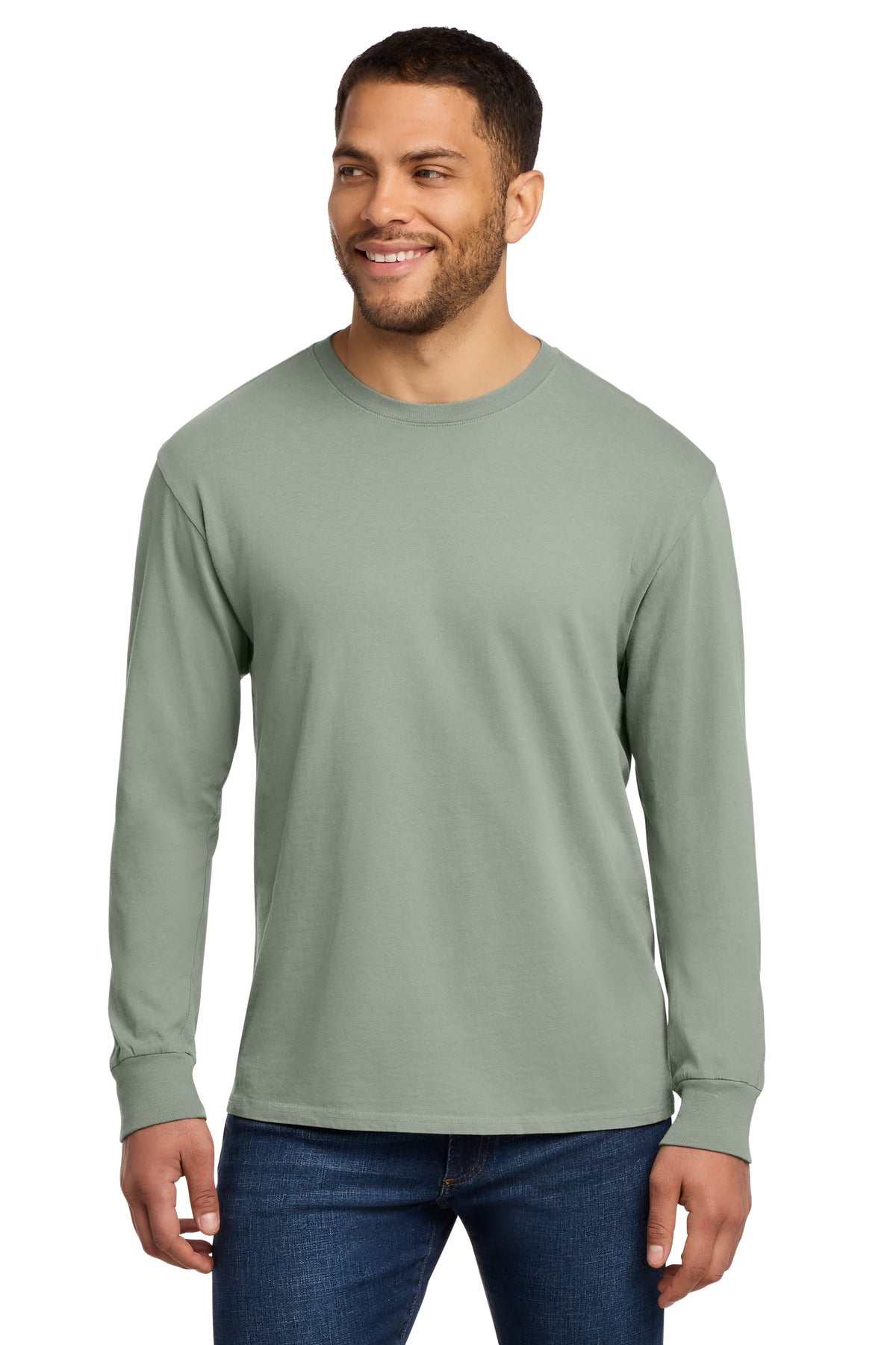 Port & Co™ Beach Wash® Garment-Dyed Long Sleeve Tee PC099LS
