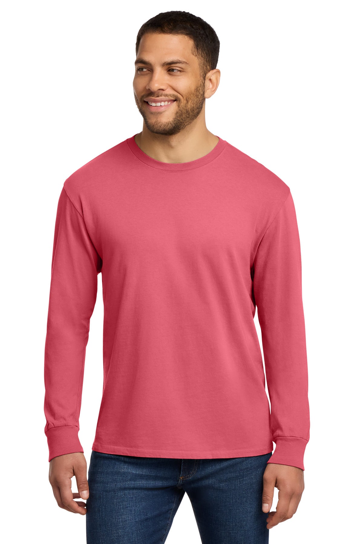 Port & Co™ Beach Wash® Garment-Dyed Long Sleeve Tee PC099LS