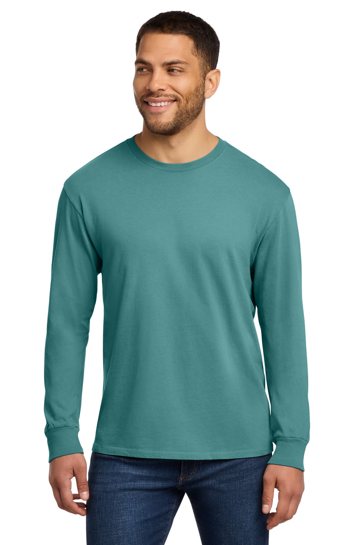 Port & Co™ Beach Wash® Garment-Dyed Long Sleeve Tee PC099LS