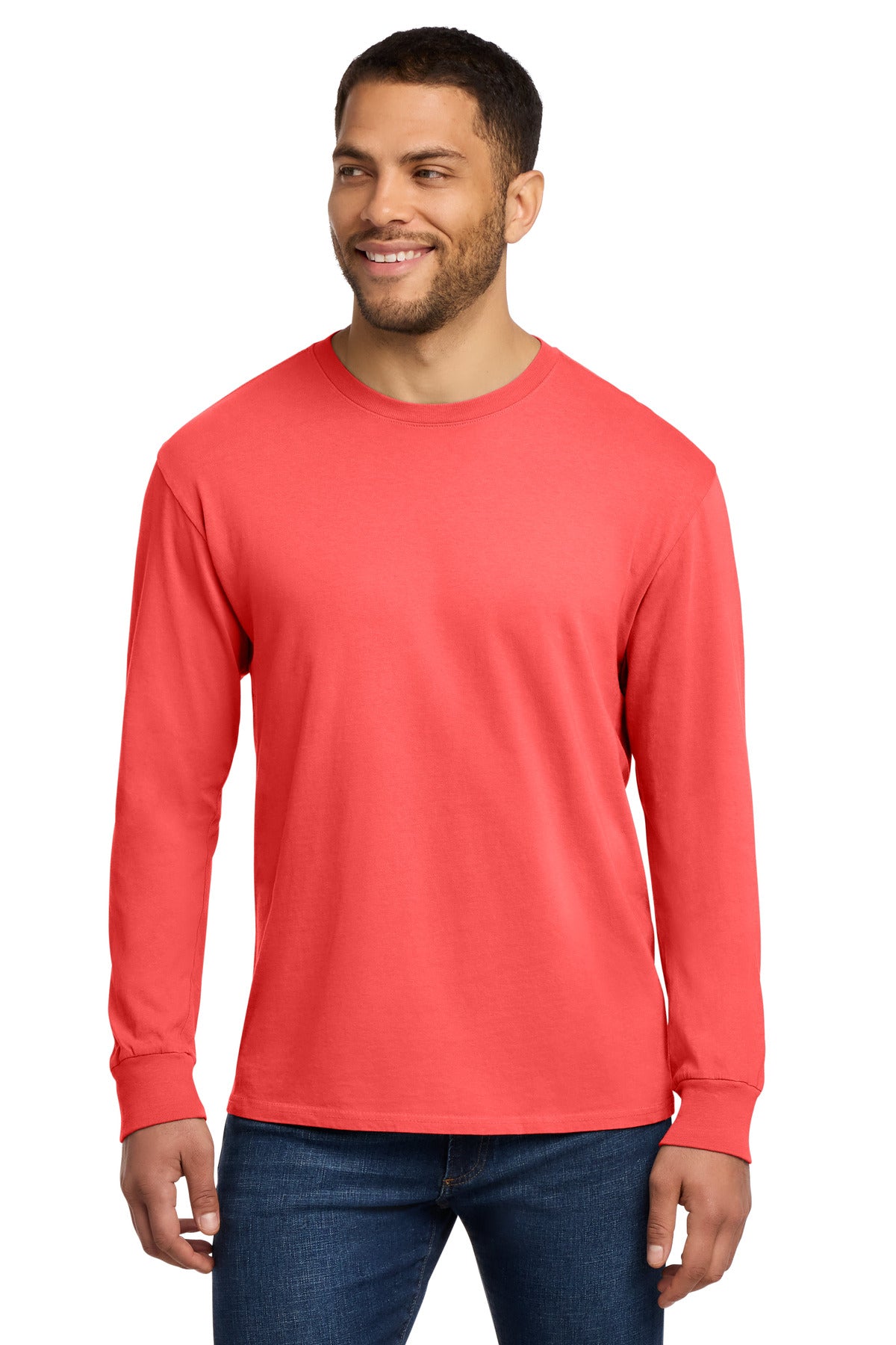 Port & Co™ Beach Wash® Garment-Dyed Long Sleeve Tee PC099LS