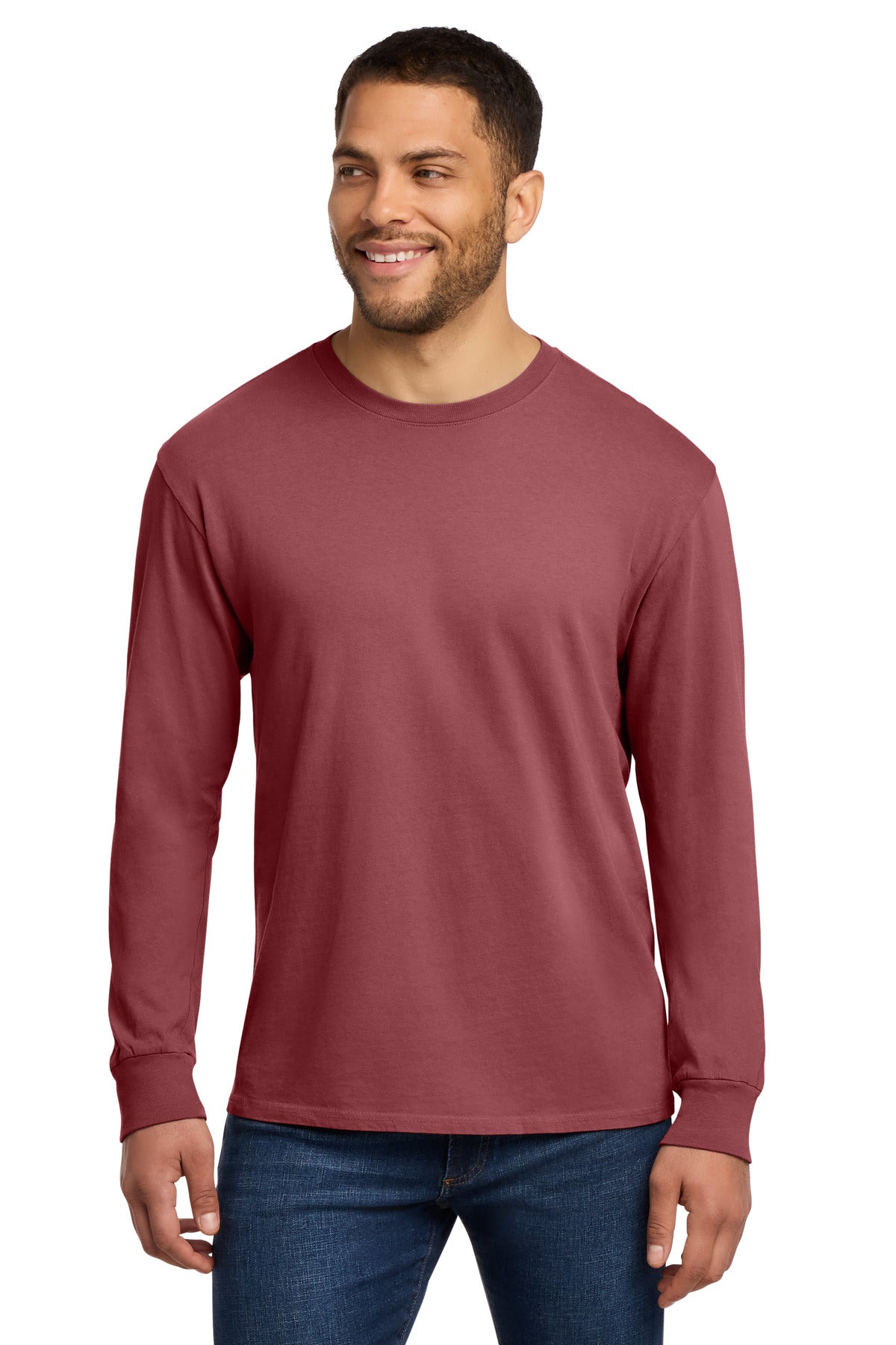Port & Co™ Beach Wash® Garment-Dyed Long Sleeve Tee PC099LS