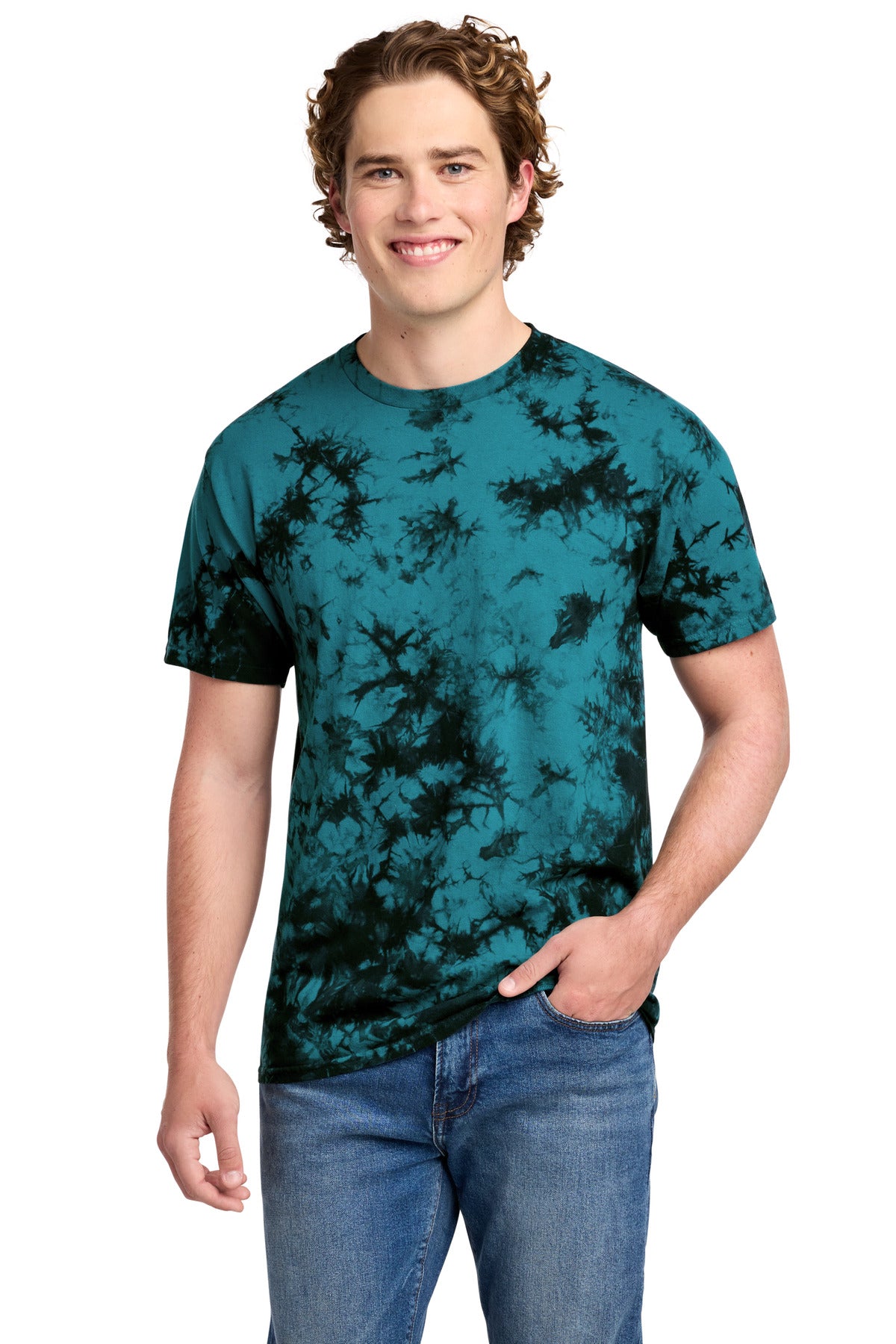 Port & Co™ Crystal Tie-Dye Tee PC145