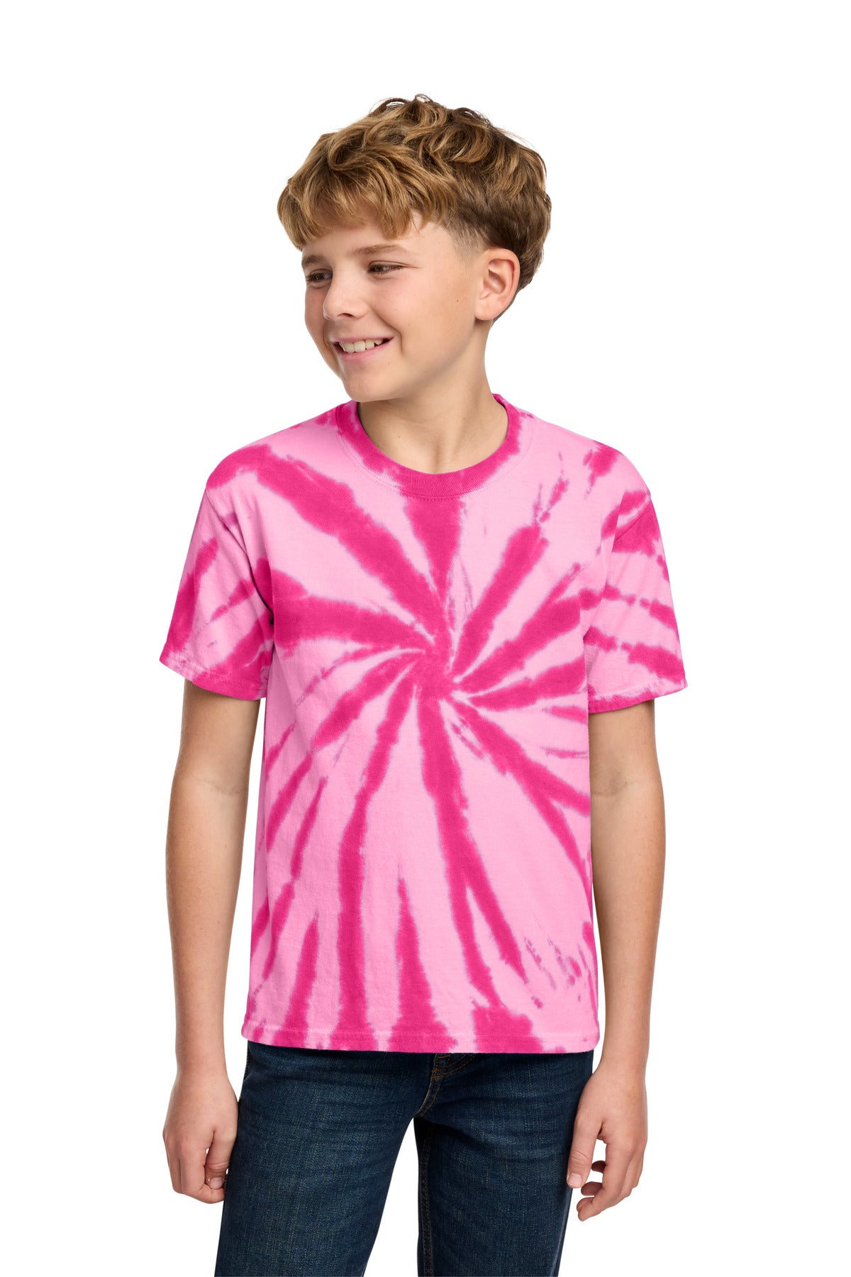 Port & Co™ Youth Tie-Dye Tee. PC147Y