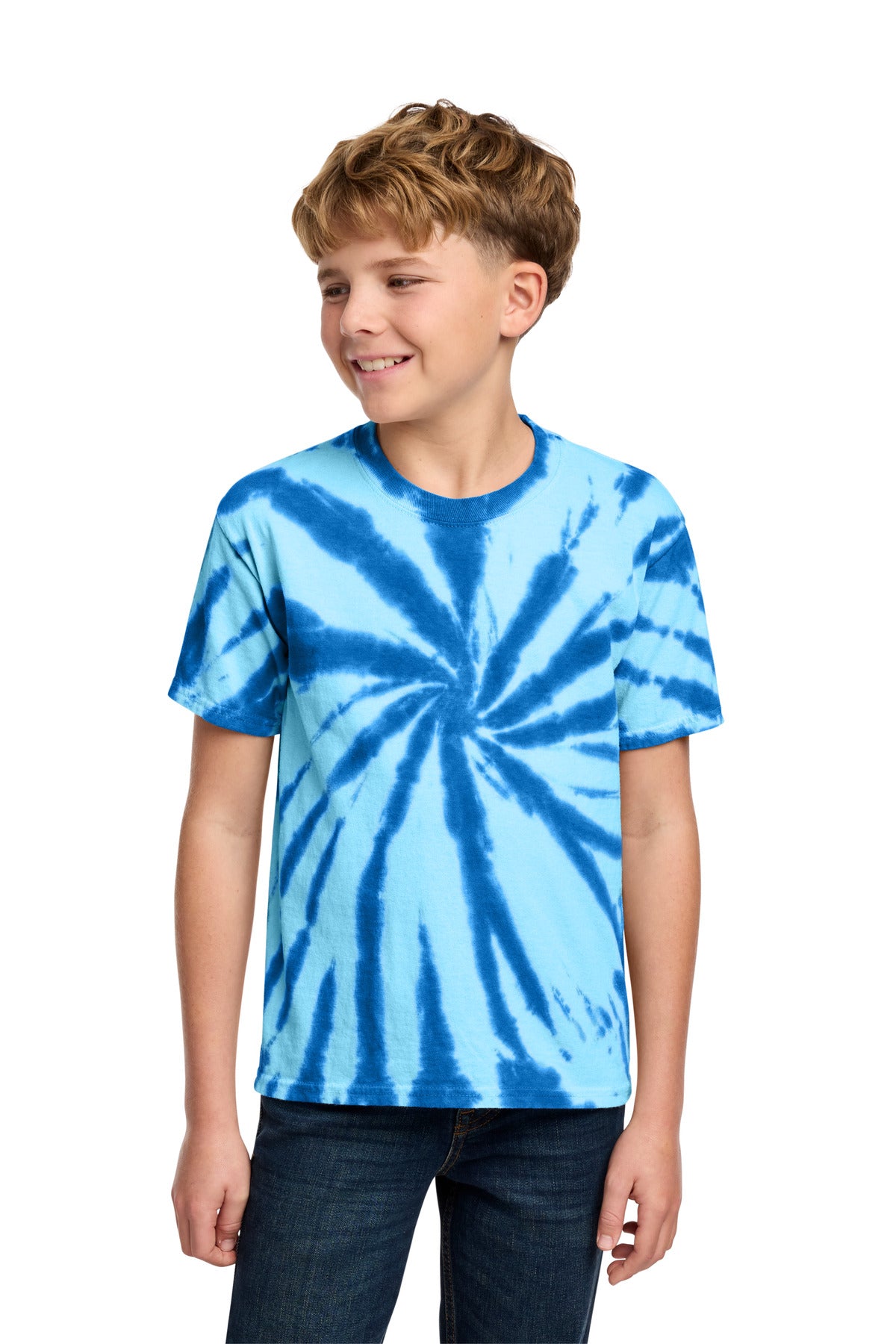 Port & Co™ Youth Tie-Dye Tee. PC147Y