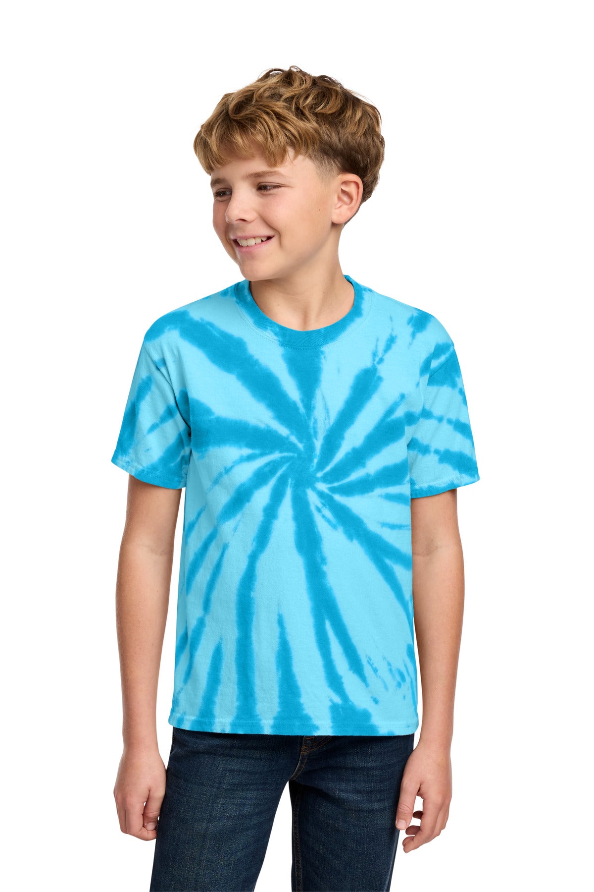 Port & Co™ Youth Tie-Dye Tee. PC147Y