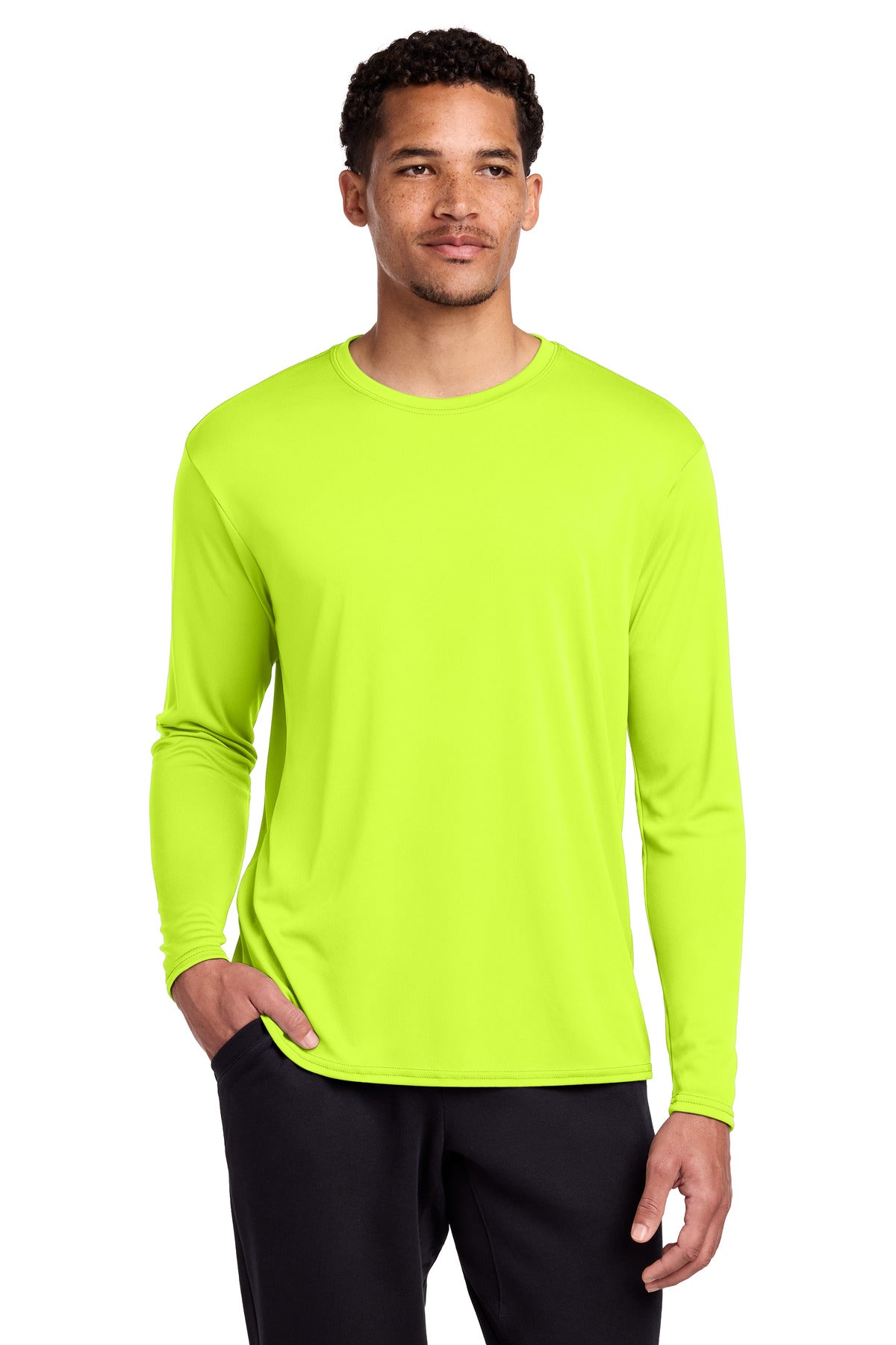 Port & Co™ Long Sleeve Performance Tee. PC380LS