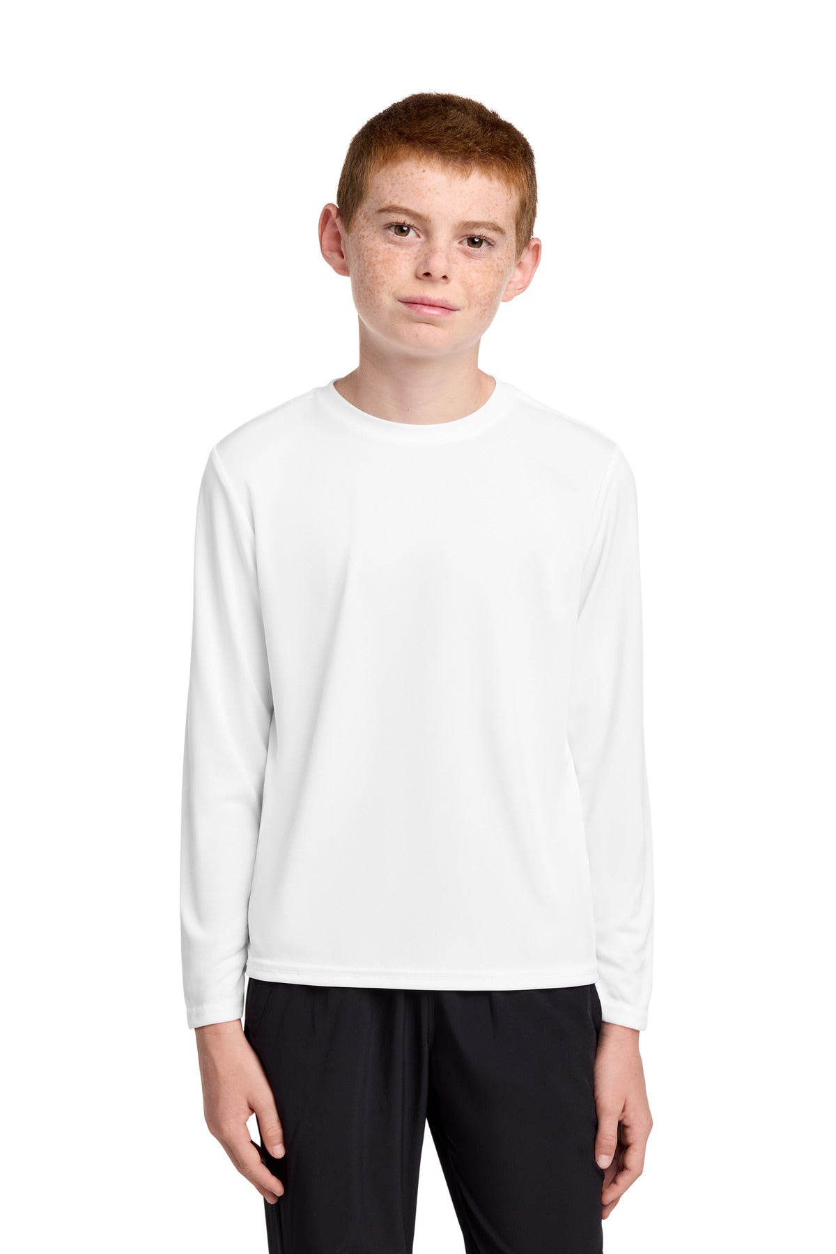 Port & Co™ Youth Long Sleeve Performance Tee PC380YLS