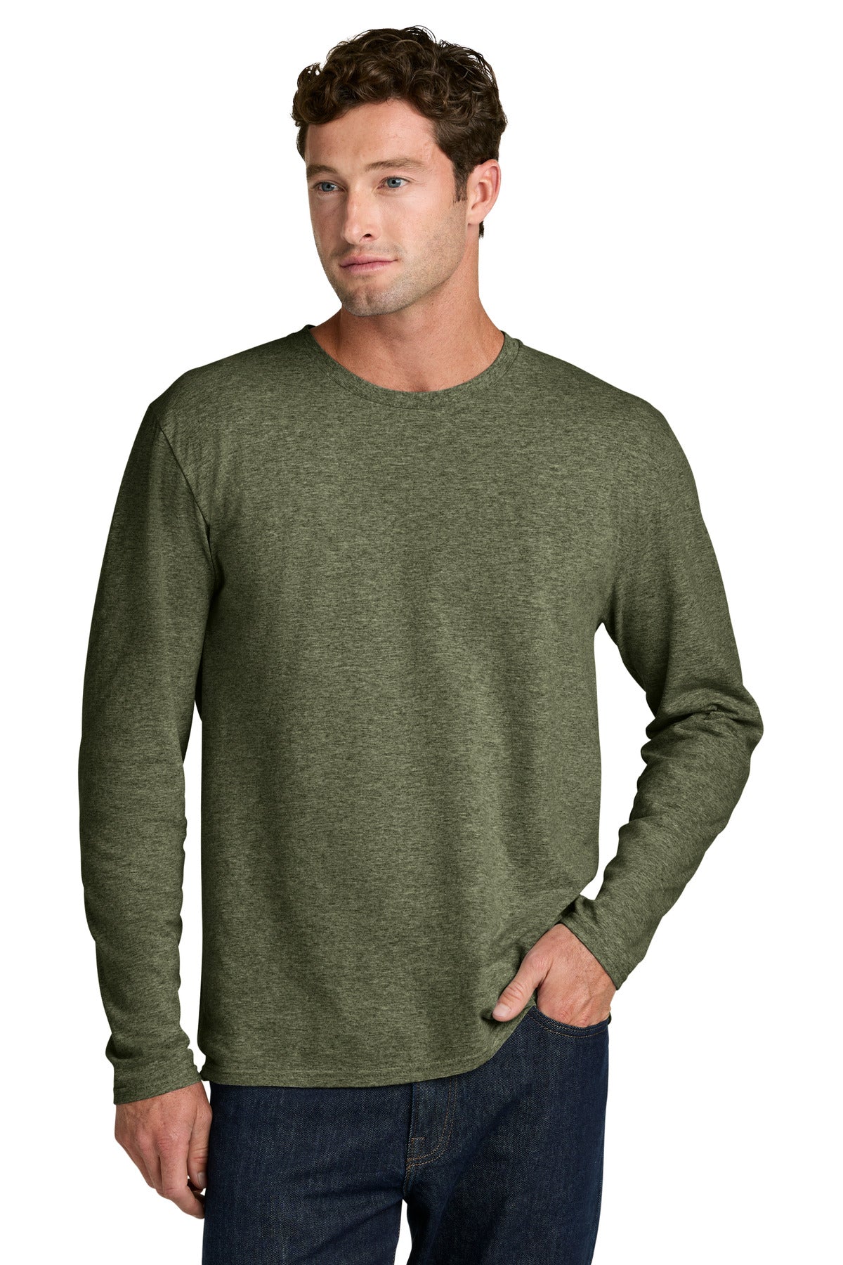 Port & Co™ Easy Cotton Long Sleeve Tee PC43LS
