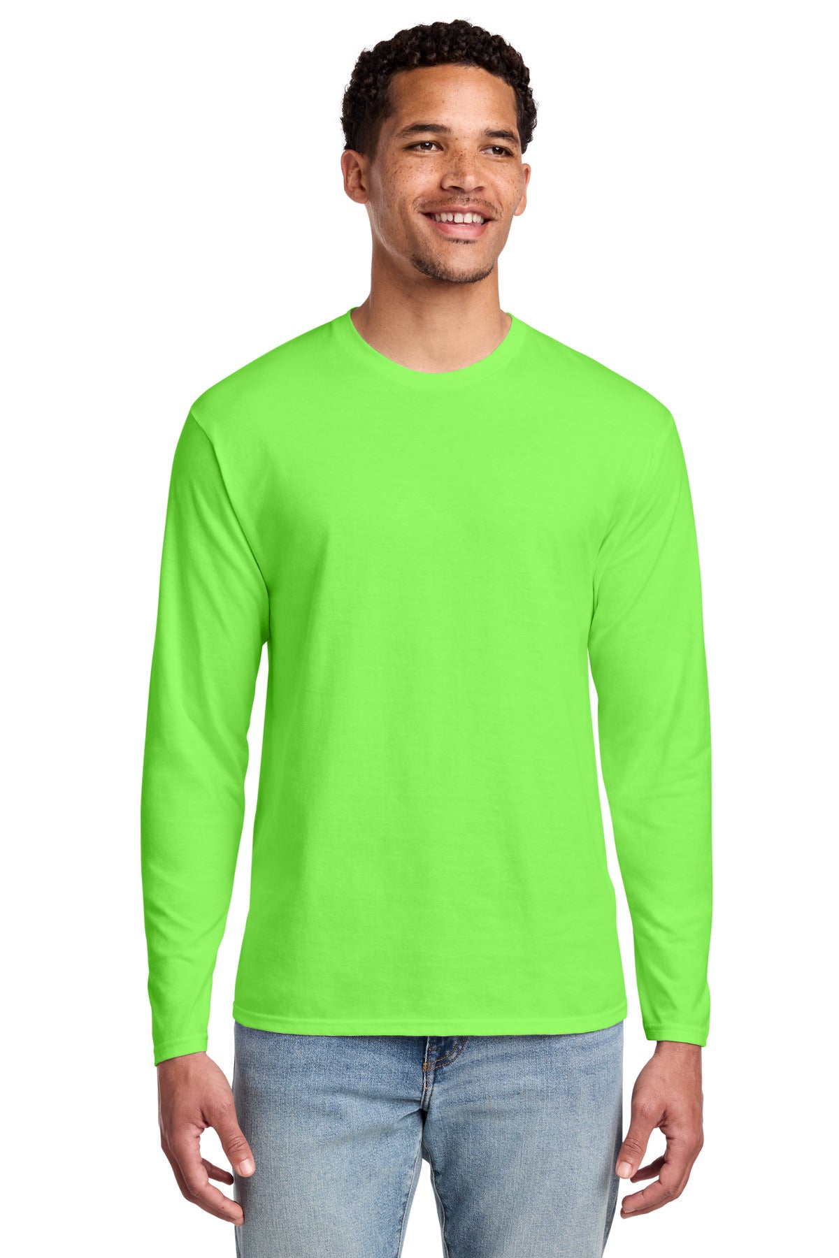 Port & Co™ Long Sleeve Fan Favorite Tee. PC450LS