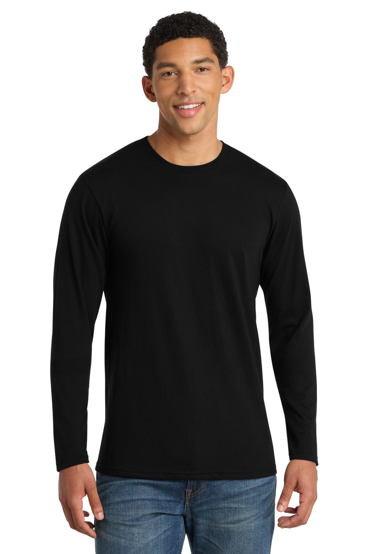 Port & Co™ Long Sleeve Fan Favorite ™ Blend Tee. PC455LS