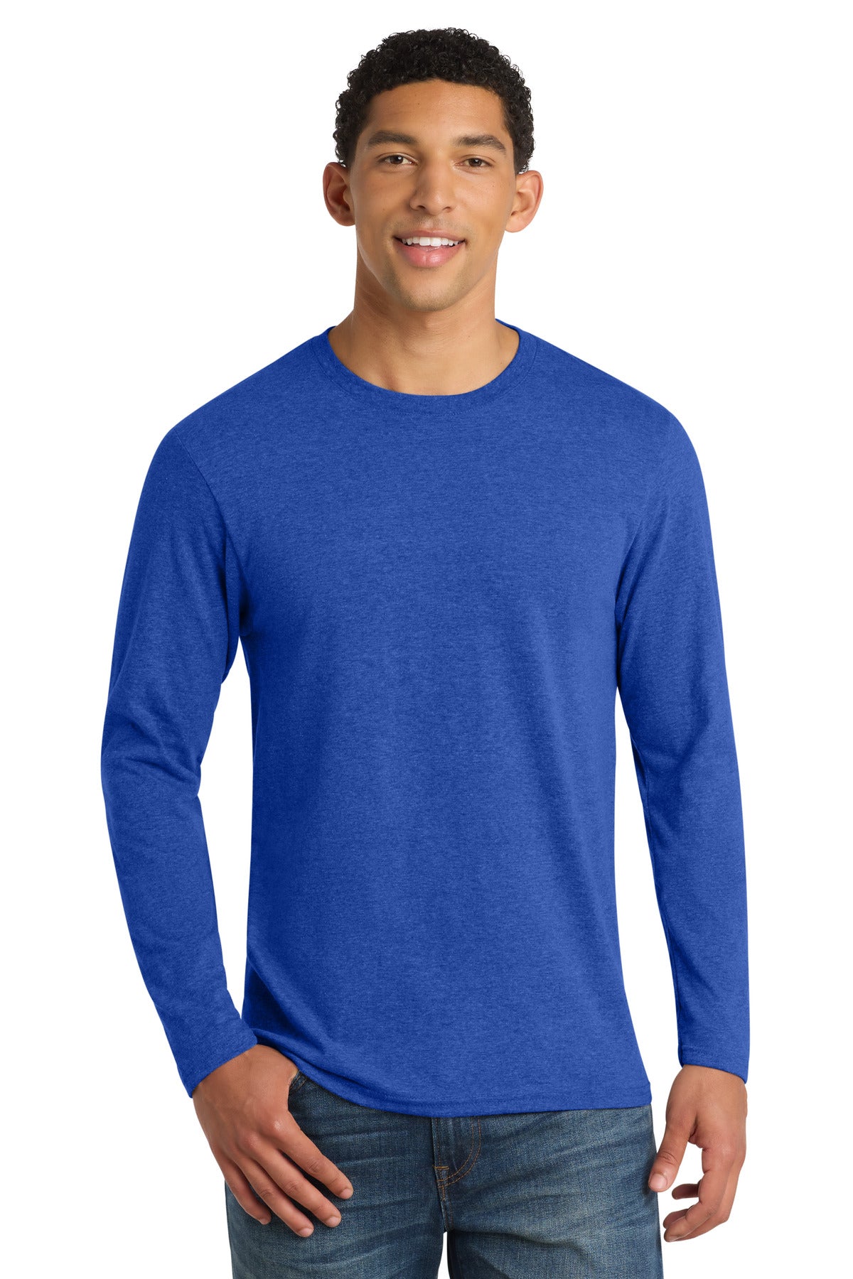 Port & Co™ Long Sleeve Fan Favorite ™ Blend Tee. PC455LS