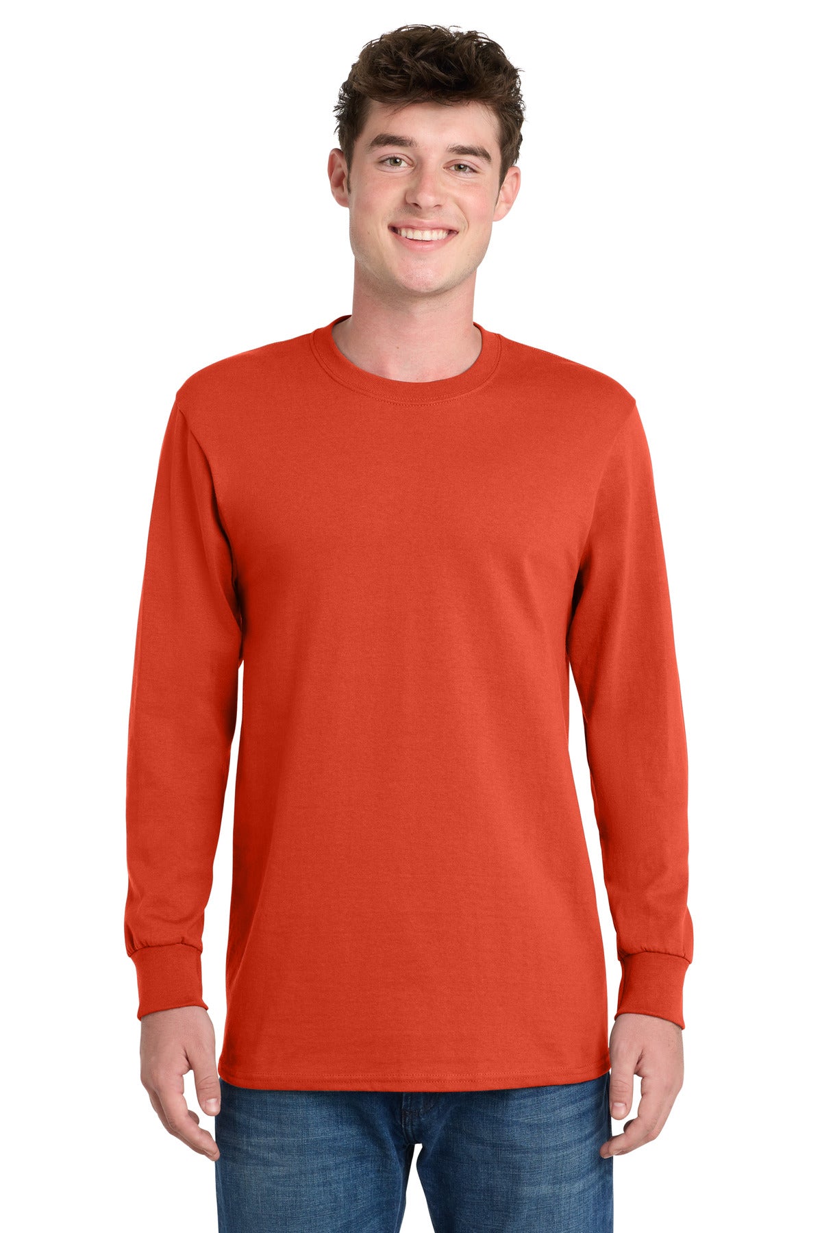 Port & Co™ Tall Long Sleeve Essential Tee. PC61LST