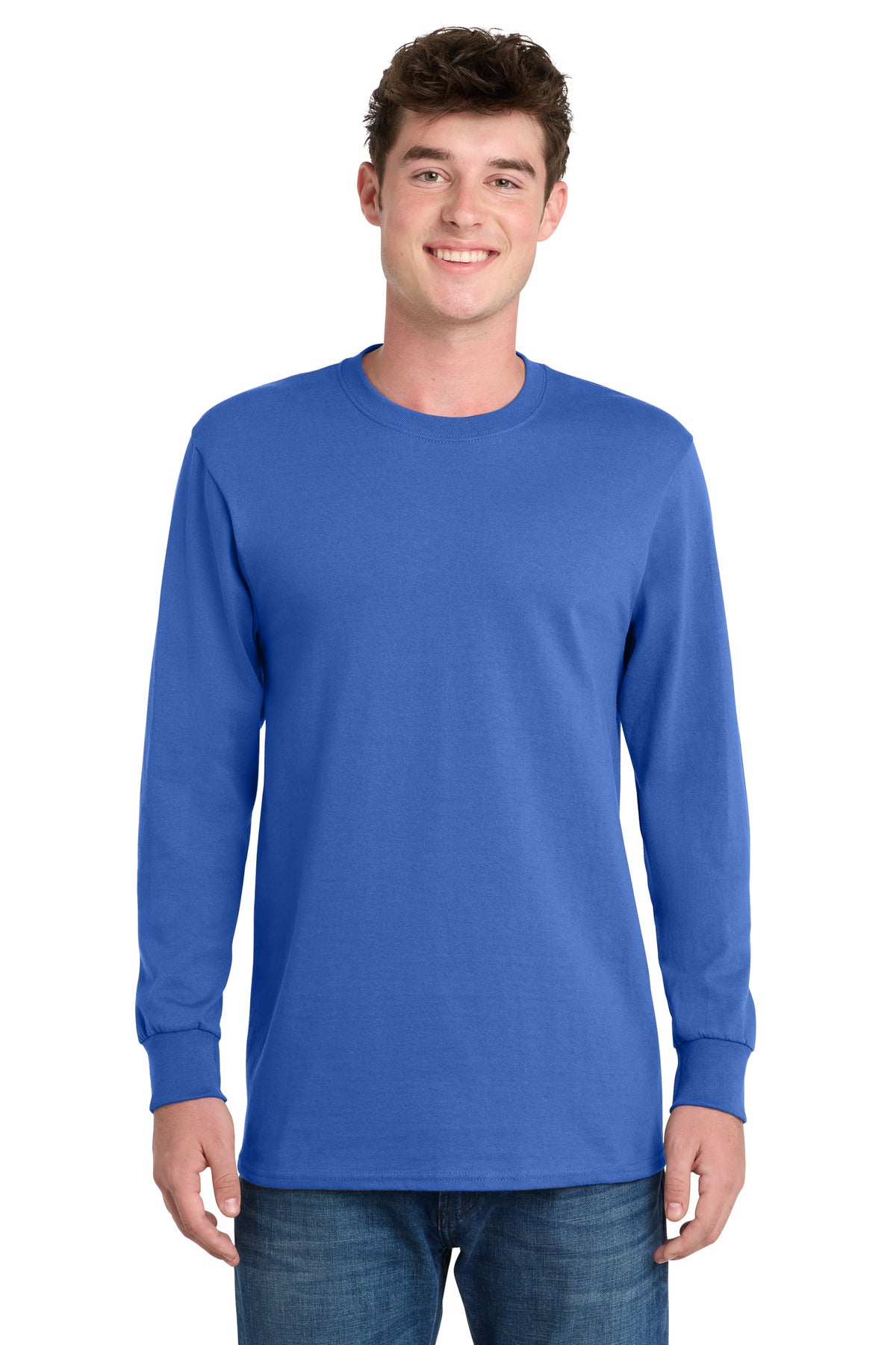 Port & Co™ Tall Long Sleeve Essential Tee. PC61LST