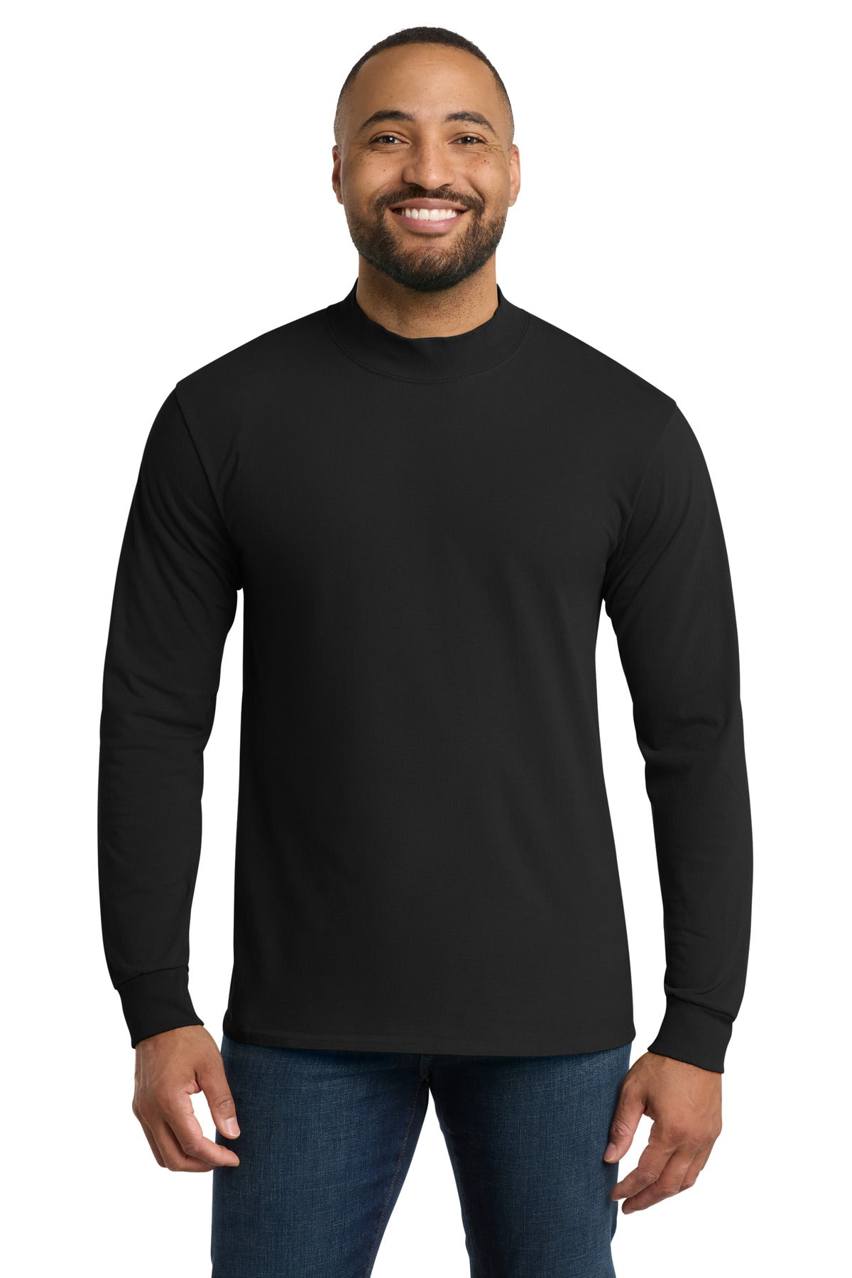 Port & Co™ Essential Mock Turtleneck.  PC61M